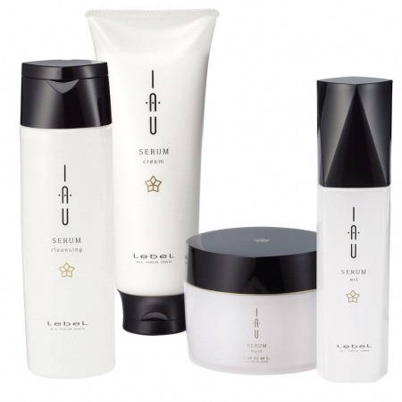 Набор IAU Serum Шампун(200ml)ь+Крем(200ml)+Маска(170ml)+Эссенция (100ml)для увлажнения и разглаживания волос 