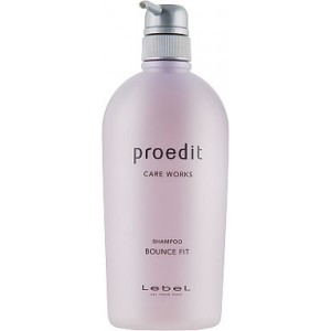 Шампунь Proedit Bounce Fit Shampoo Lebel 300ml Восстанавливающий  для сильно поврежденных, сухих, ломких волос 