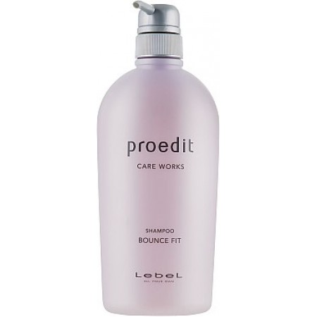 Шампунь Proedit Bounce Fit Shampoo Lebel 300ml Восстанавливающий  для сильно поврежденных, сухих, ломких волос 